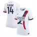 Maillot de foot Paris Saint-Germain Desire Doue #14 Extérieur vêtements Femmes 2024-25 Manches Courtes